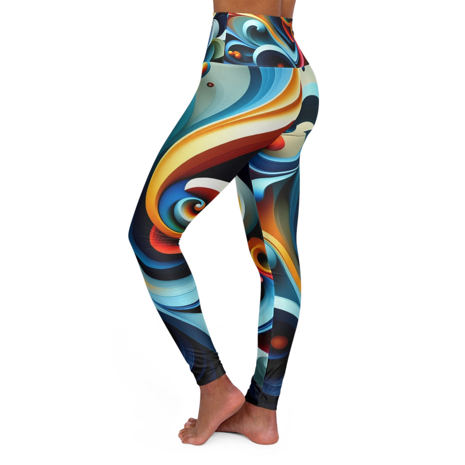 Yoga Leggings - Yogi Fun Design