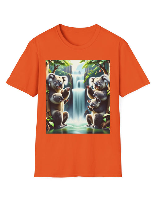 Load image into Gallery viewer, Cute Koala Family Unisex T-Shirt, Animal Lover Gift, Nature Tee, Eco-Friendly Clothing, Wildlife Enthusiast Shirt
