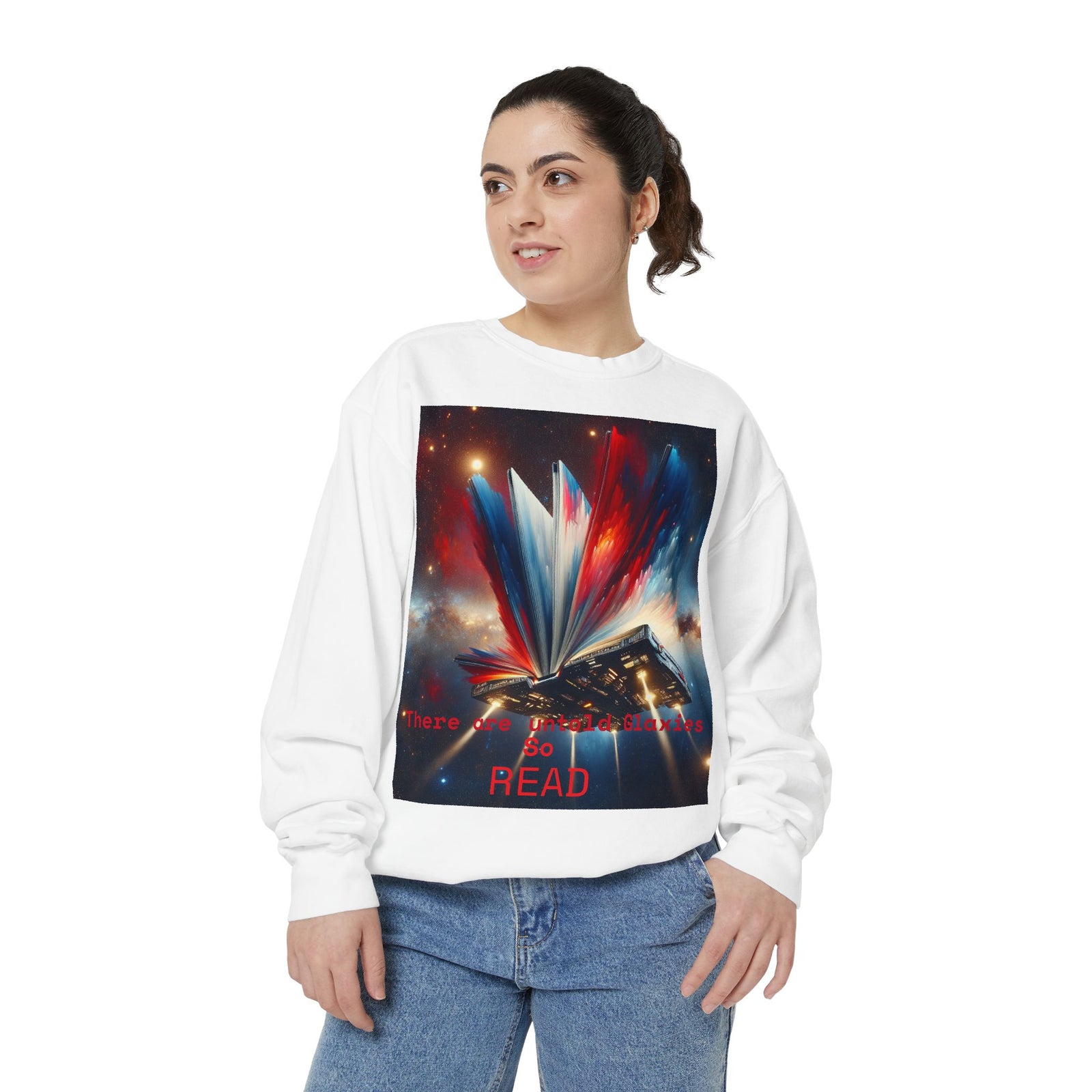 Books Lover Galaxy Sweatshirt