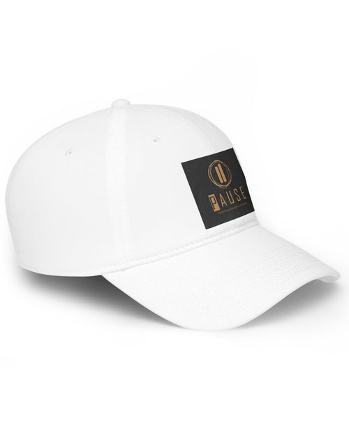 Load image into Gallery viewer, Pause Low Profile Baseball Cap, Relaxed Fit Hat, Casual Headwear, Gift for Him or Her, Everyday Cap, Adjustable Dad Hat
