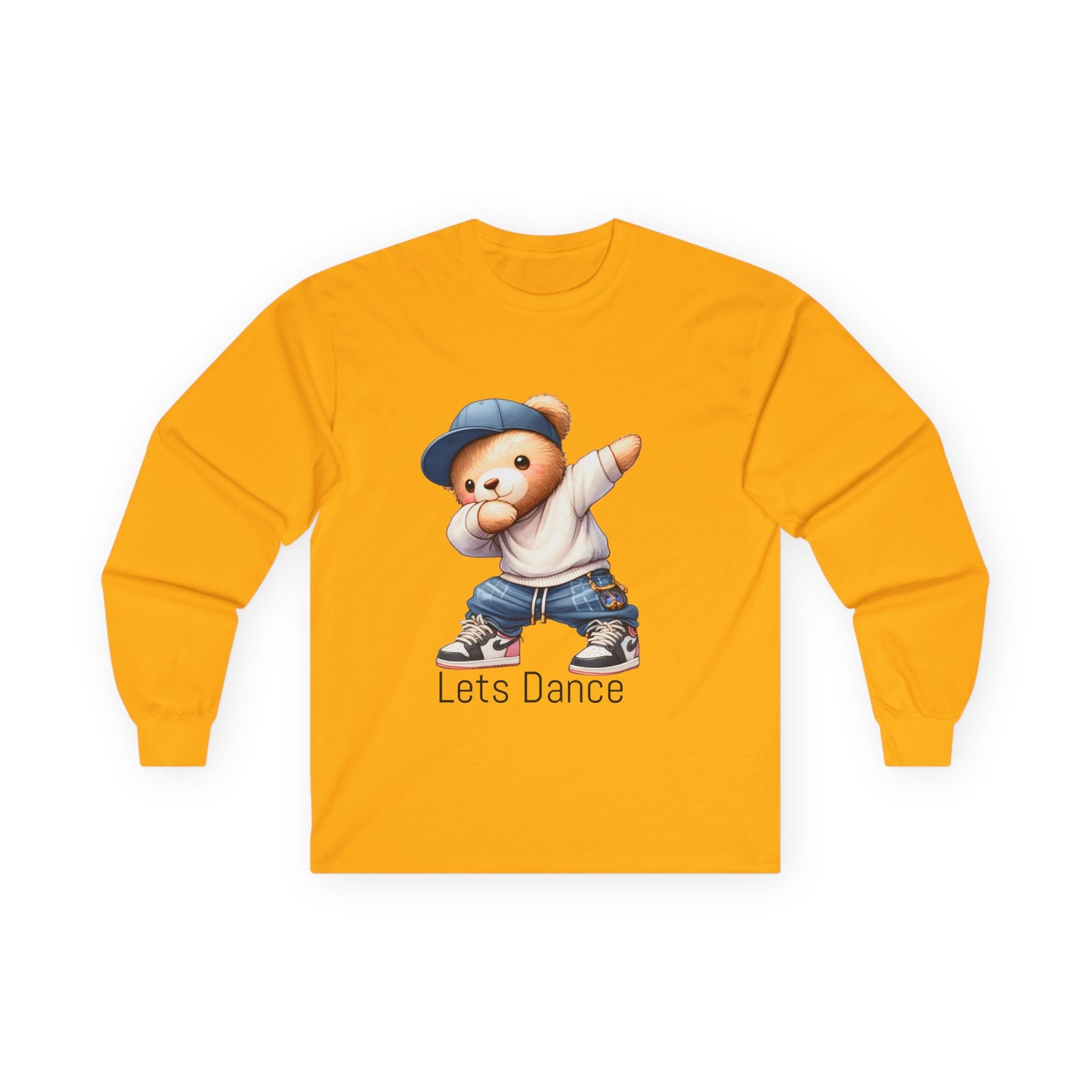 Bear Dance Long Sleeve Tee — Dancing Bear Graphic