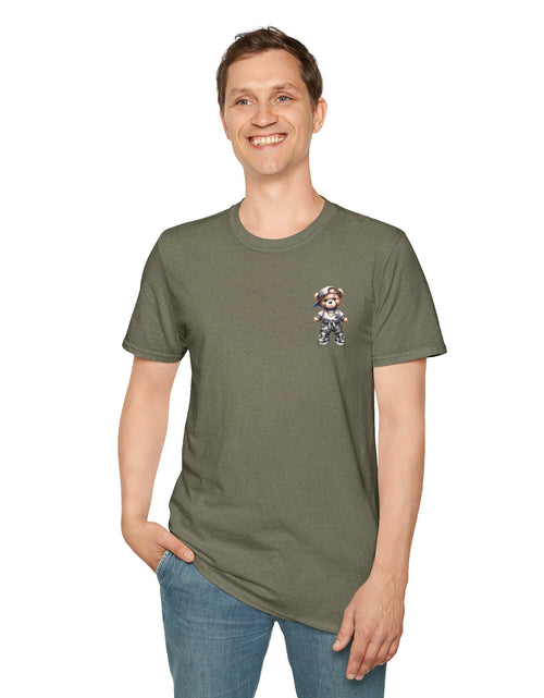 Load image into Gallery viewer, Cute Animal Graphic Unisex T-Shirt, Casual Tee for Animal Lovers, Gift for Pet Lovers, Fun Everyday Wear, Comfort Style

