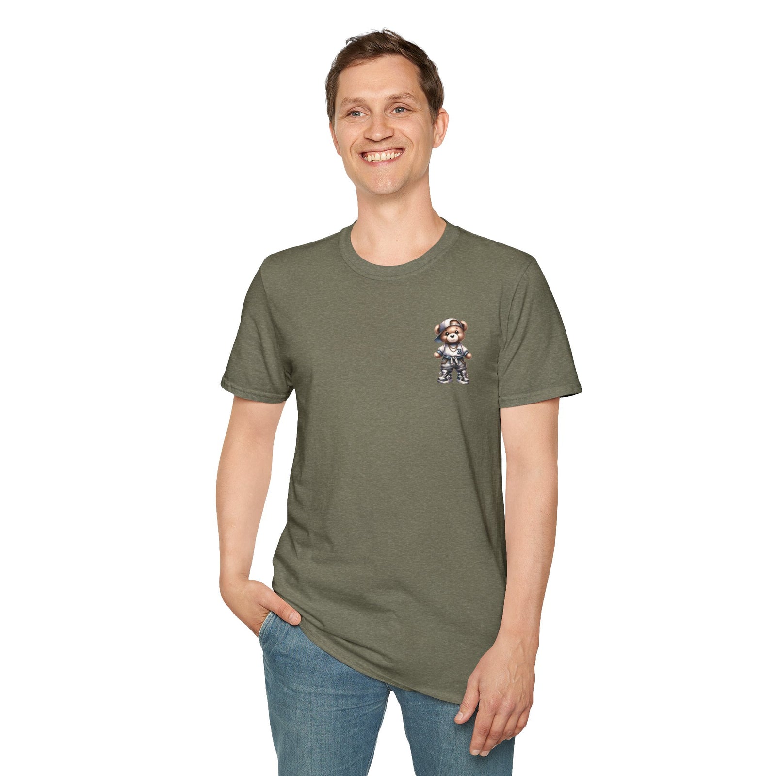 Cute Animal Graphic Unisex T-Shirt, Casual Tee for Animal Lovers, Gift for Pet Lovers, Fun Everyday Wear, Comfort Style