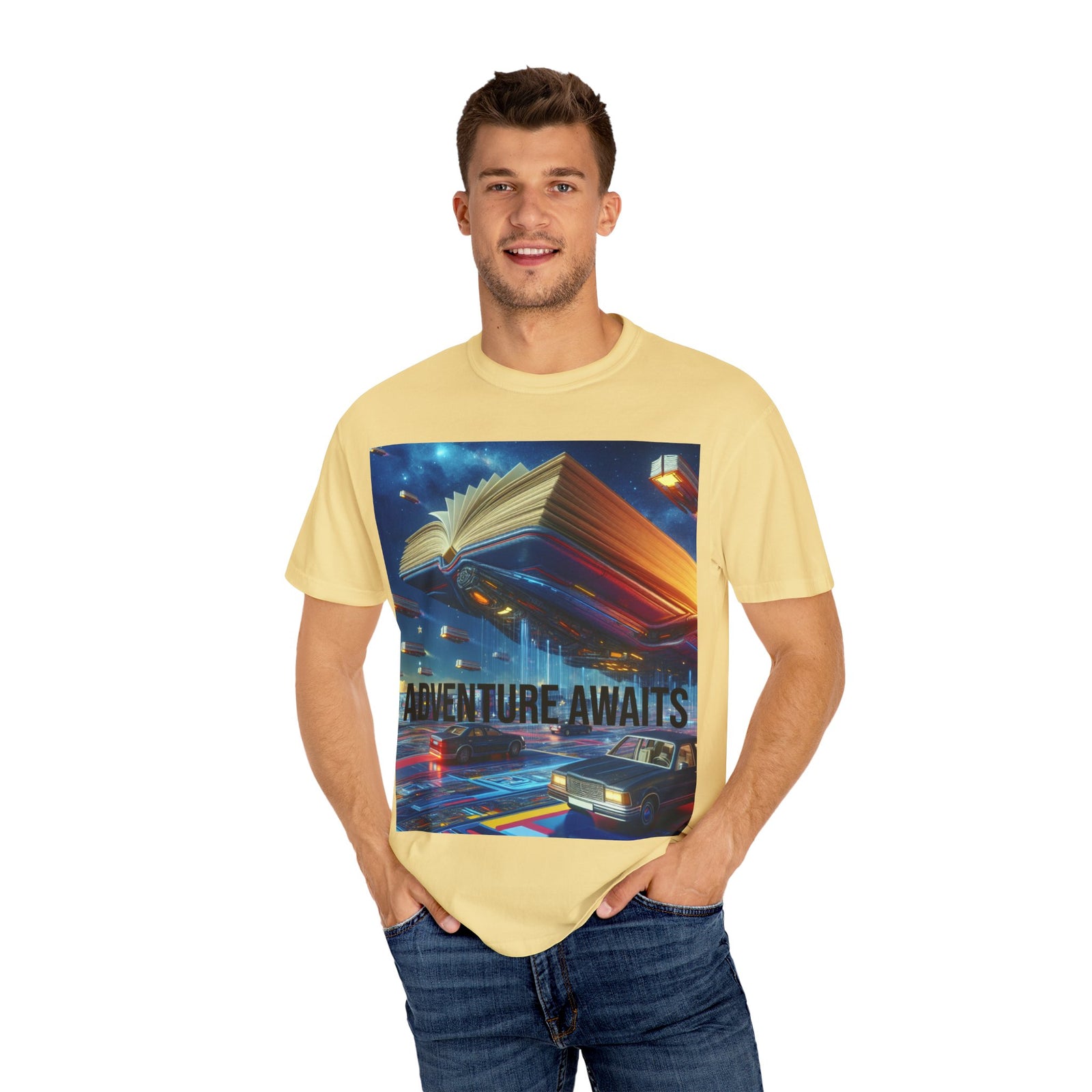 Adventure Awaits T-shirt for Book Lovers
