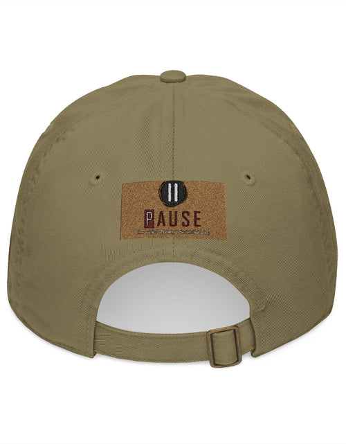 Load image into Gallery viewer, Cap Embroidered with 'Pause' Design
