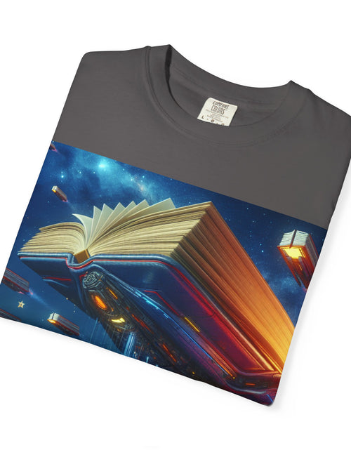 Load image into Gallery viewer, Adventure Awaits T-shirt for Book Lovers
