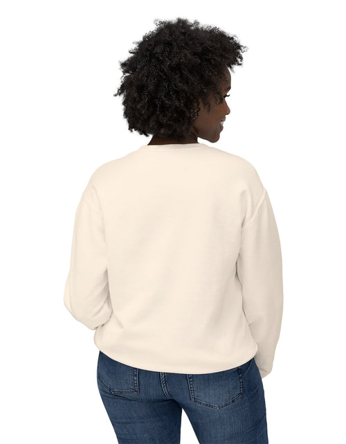 Load image into Gallery viewer, Knowledge Is Power Unisex Lightweight Crewneck Sweatshirt, Casual Wear, Gift for Students, Motivational Apparel, Educational Fashion
