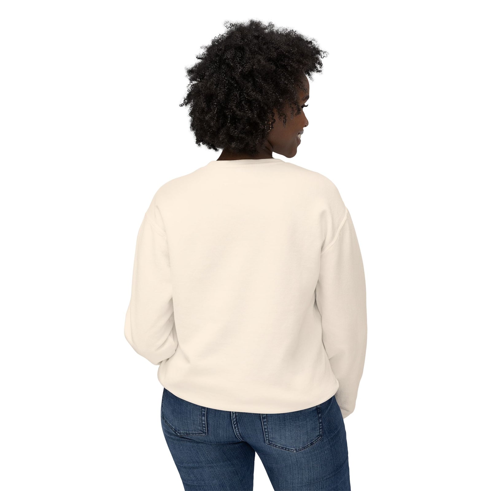 Knowledge Is Power Unisex Lightweight Crewneck Sweatshirt, Casual Wear, Gift for Students, Motivational Apparel, Educational Fashion