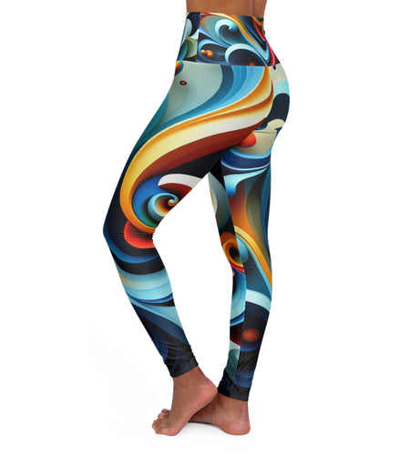 Yoga Leggings - Yogi Fun Design
