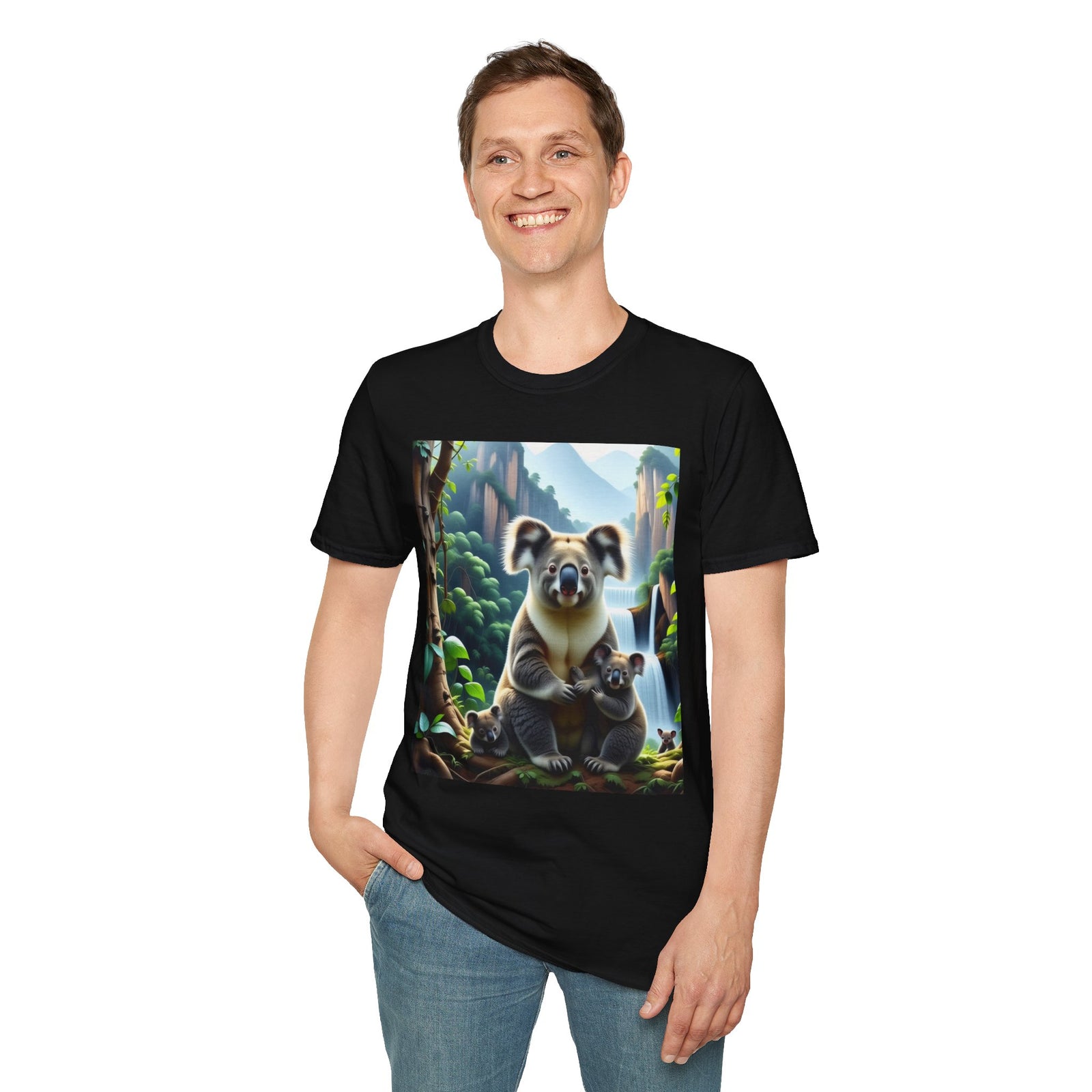 Koala Family Portrait Fun T-Shirt