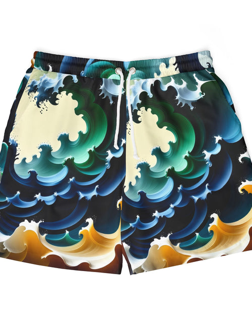 Load image into Gallery viewer, Wave Swim Shorts
