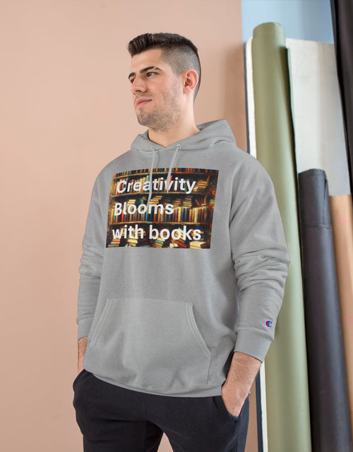 Load image into Gallery viewer, Cozy Book Lover's Hoodie — Reading &amp; Travel Inspired Sweatshirt
