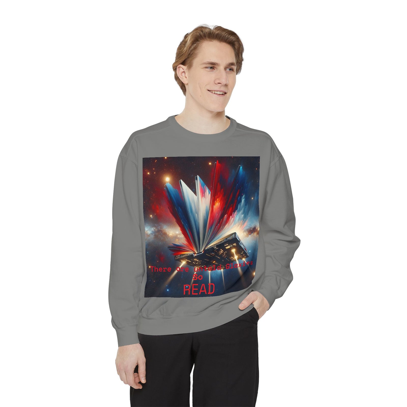 Books Lover Galaxy Sweatshirt