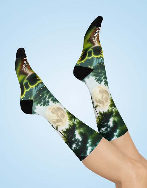 Load image into Gallery viewer, Fire Fly Crew Socks

