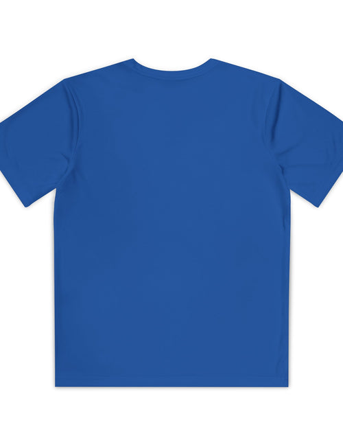 Load image into Gallery viewer, Youth Soccer Tee - Let&#39;s Play Soccer, Kids Sports Shirt, Soccer T-Shirt, Activewear for Boys &amp; Girls, Team Spirit Apparel
