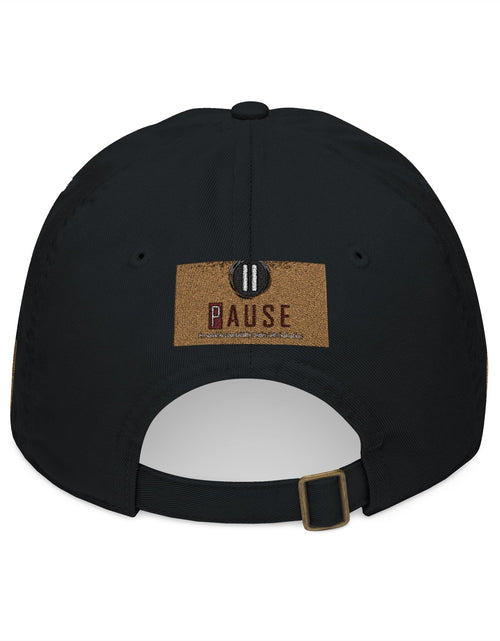 Load image into Gallery viewer, Cap Embroidered with &#39;Pause&#39; Design
