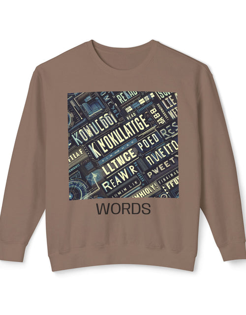 Load image into Gallery viewer, Knowledge Is Power Unisex Lightweight Crewneck Sweatshirt, Casual Wear, Gift for Students, Motivational Apparel, Educational Fashion
