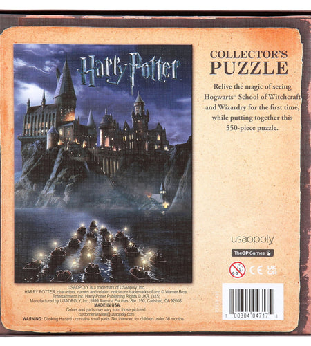 World of Harry Potter Collector'S 550 Piece Jigsaw Puzzle