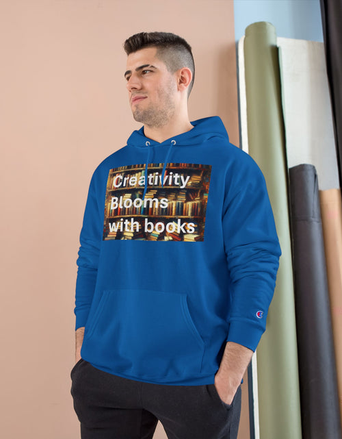 Load image into Gallery viewer, Cozy Book Lover&#39;s Hoodie, Reading Sweatshirt, Travel Inspiration Apparel, Gift for Bookworms, Library Lover&#39;s Outfit
