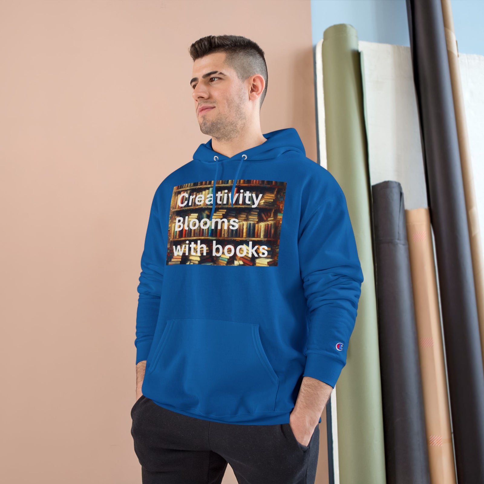 Cozy Book Lover's Hoodie, Reading Sweatshirt, Travel Inspiration Apparel, Gift for Bookworms, Library Lover's Outfit