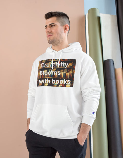 Load image into Gallery viewer, Cozy Book Lover&#39;s Hoodie, Reading Sweatshirt, Travel Inspiration Apparel, Gift for Bookworms, Library Lover&#39;s Outfit
