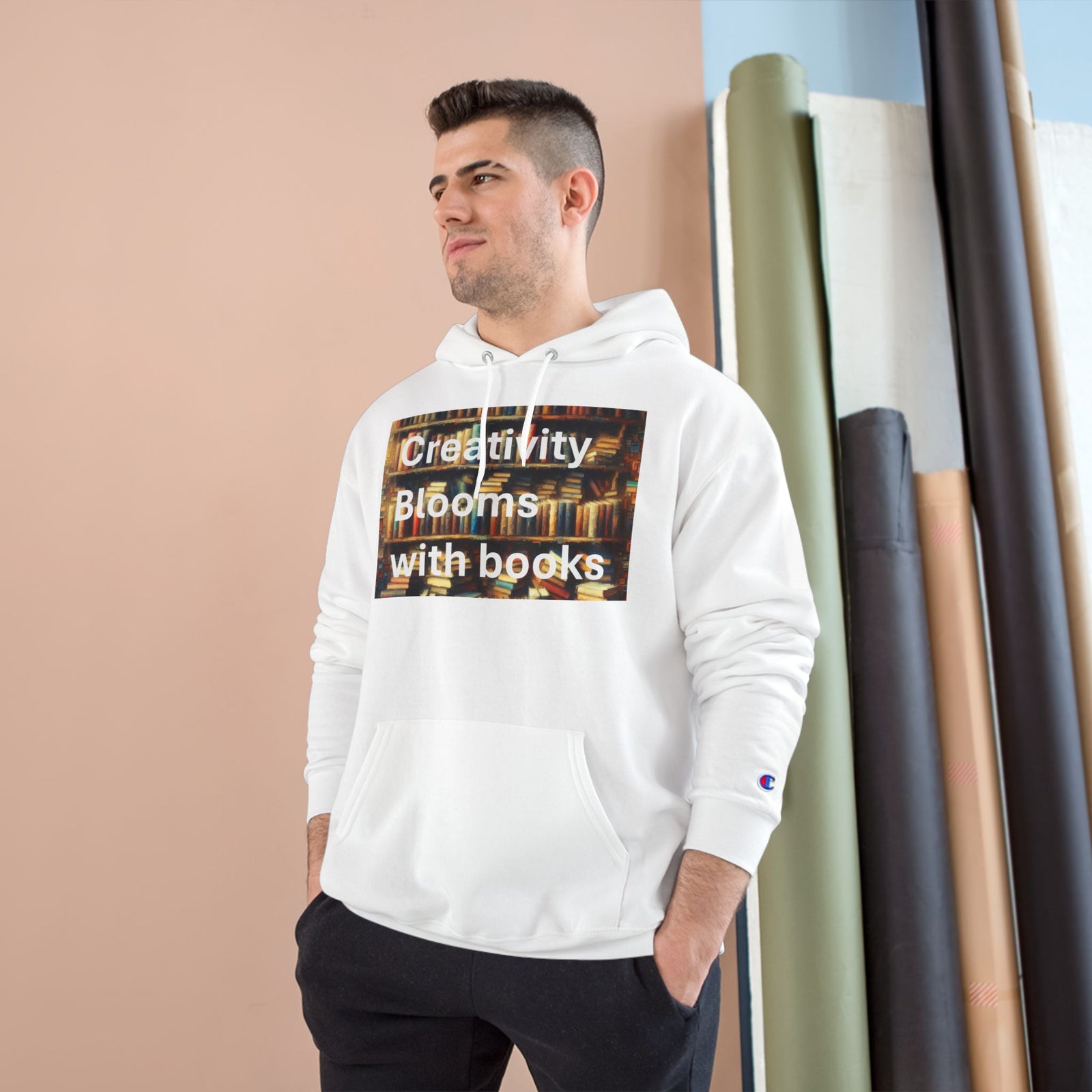 Cozy Book Lover's Hoodie, Reading Sweatshirt, Travel Inspiration Apparel, Gift for Bookworms, Library Lover's Outfit