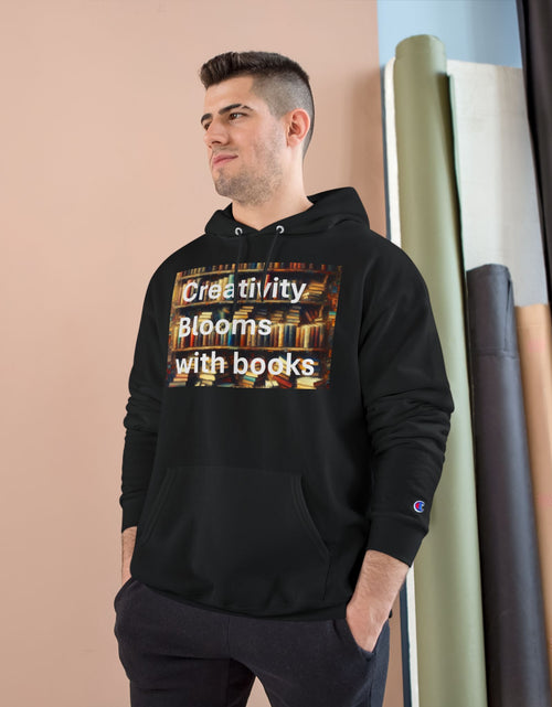 Load image into Gallery viewer, Cozy Book Lover&#39;s Hoodie, Reading Sweatshirt, Travel Inspiration Apparel, Gift for Bookworms, Library Lover&#39;s Outfit
