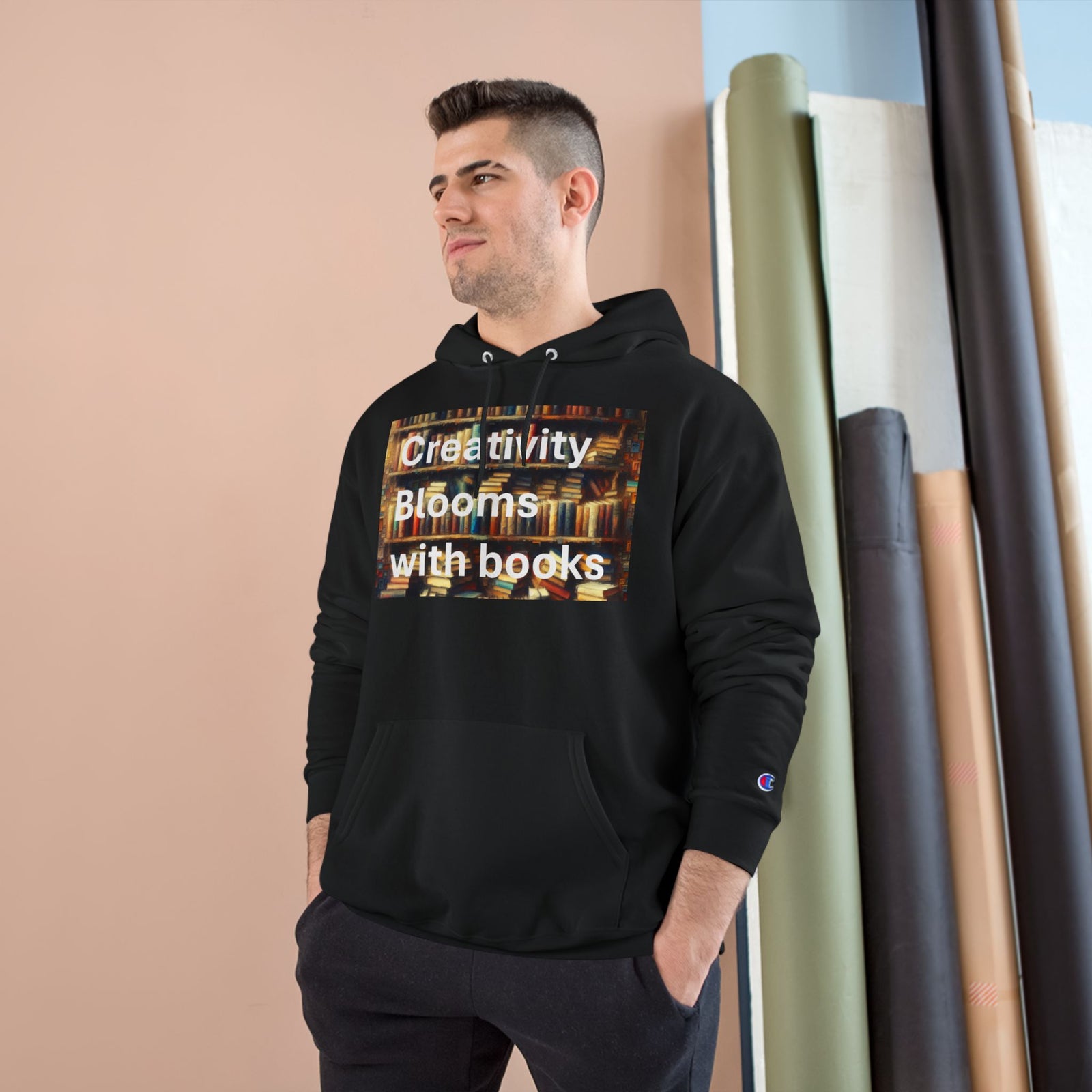 Cozy Book Lover's Hoodie, Reading Sweatshirt, Travel Inspiration Apparel, Gift for Bookworms, Library Lover's Outfit