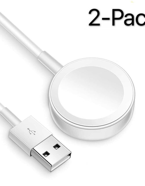 Load image into Gallery viewer, 2Pcs for Apple Watch Series 2 3 4 5 6 7 Magnetic Charging Dock USB Cable Charger
