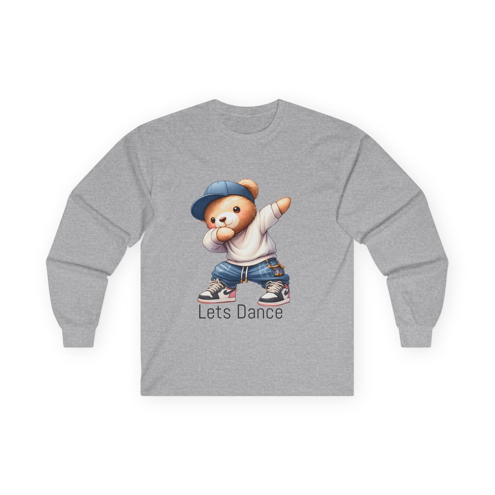 Bear Dance Long Sleeve Tee — Dancing Bear Graphic