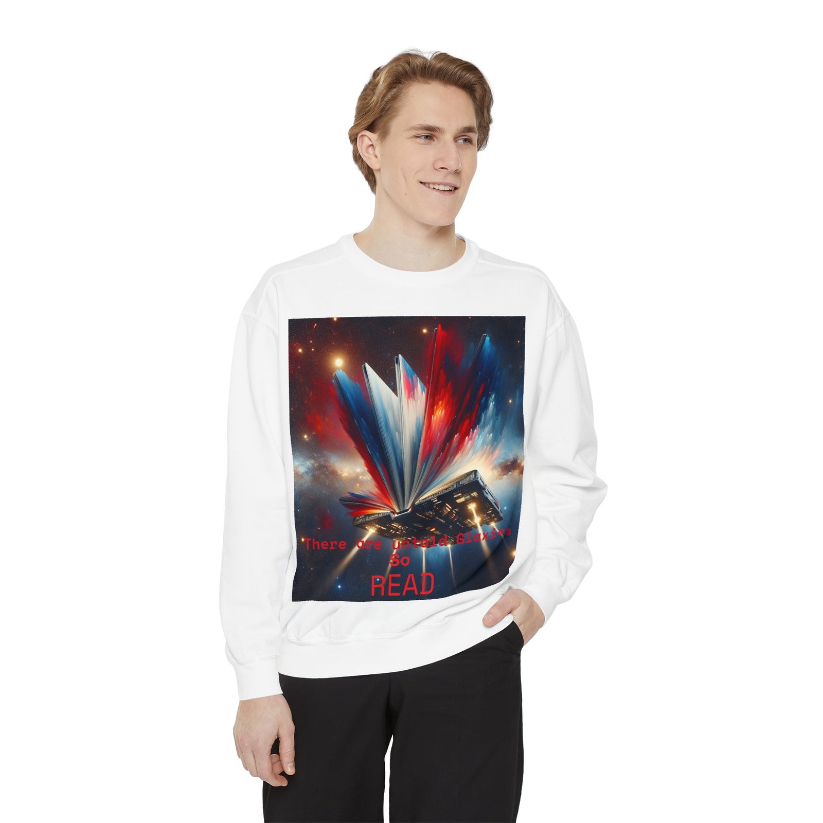 Books Lover Galaxy Sweatshirt