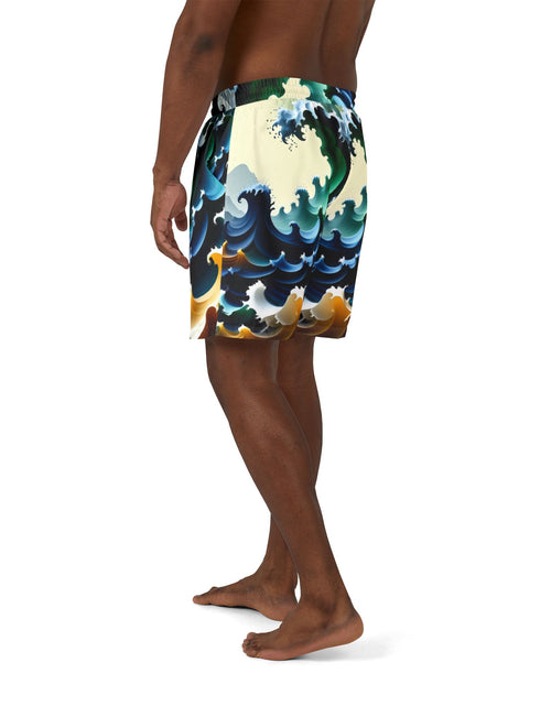 Load image into Gallery viewer, Wave Swim Shorts

