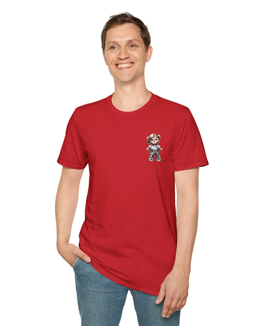 Load image into Gallery viewer, Cute Animal Graphic Unisex T-Shirt, Casual Tee for Animal Lovers, Gift for Pet Lovers, Fun Everyday Wear, Comfort Style
