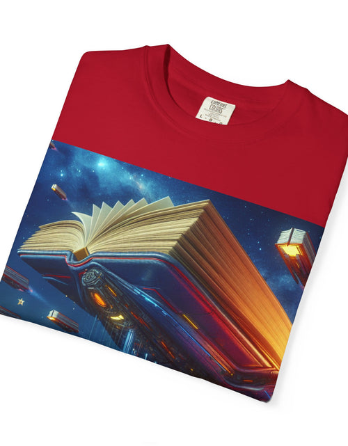 Load image into Gallery viewer, Adventure Awaits T-shirt for Book Lovers

