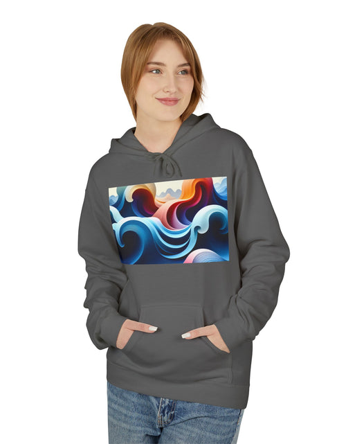 Load image into Gallery viewer, Wave Pattern Hoodie
