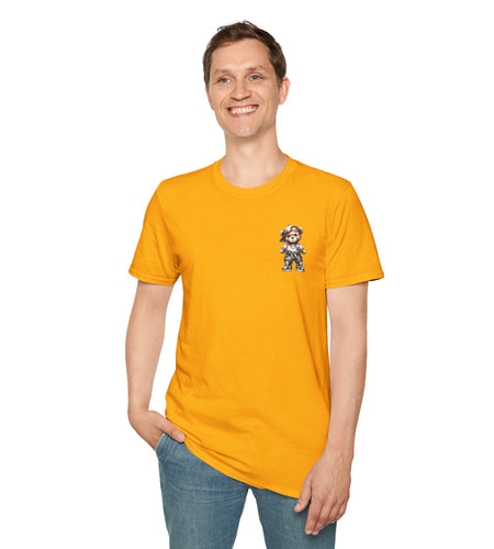 Cute Animal Graphic Unisex T-Shirt, Casual Tee for Animal Lovers, Gift for Pet Lovers, Fun Everyday Wear, Comfort Style