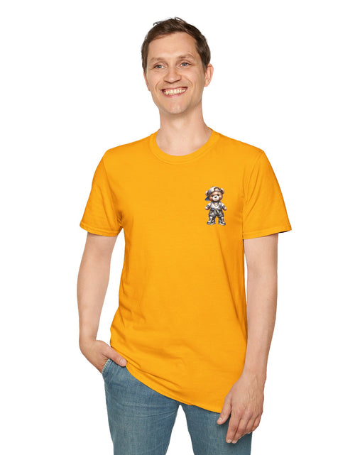 Load image into Gallery viewer, Cute Animal Graphic Unisex T-Shirt, Casual Tee for Animal Lovers, Gift for Pet Lovers, Fun Everyday Wear, Comfort Style

