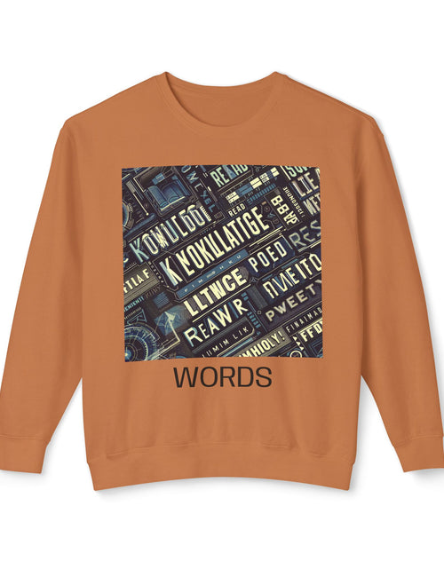 Load image into Gallery viewer, Knowledge Is Power Unisex Lightweight Crewneck Sweatshirt, Casual Wear, Gift for Students, Motivational Apparel, Educational Fashion
