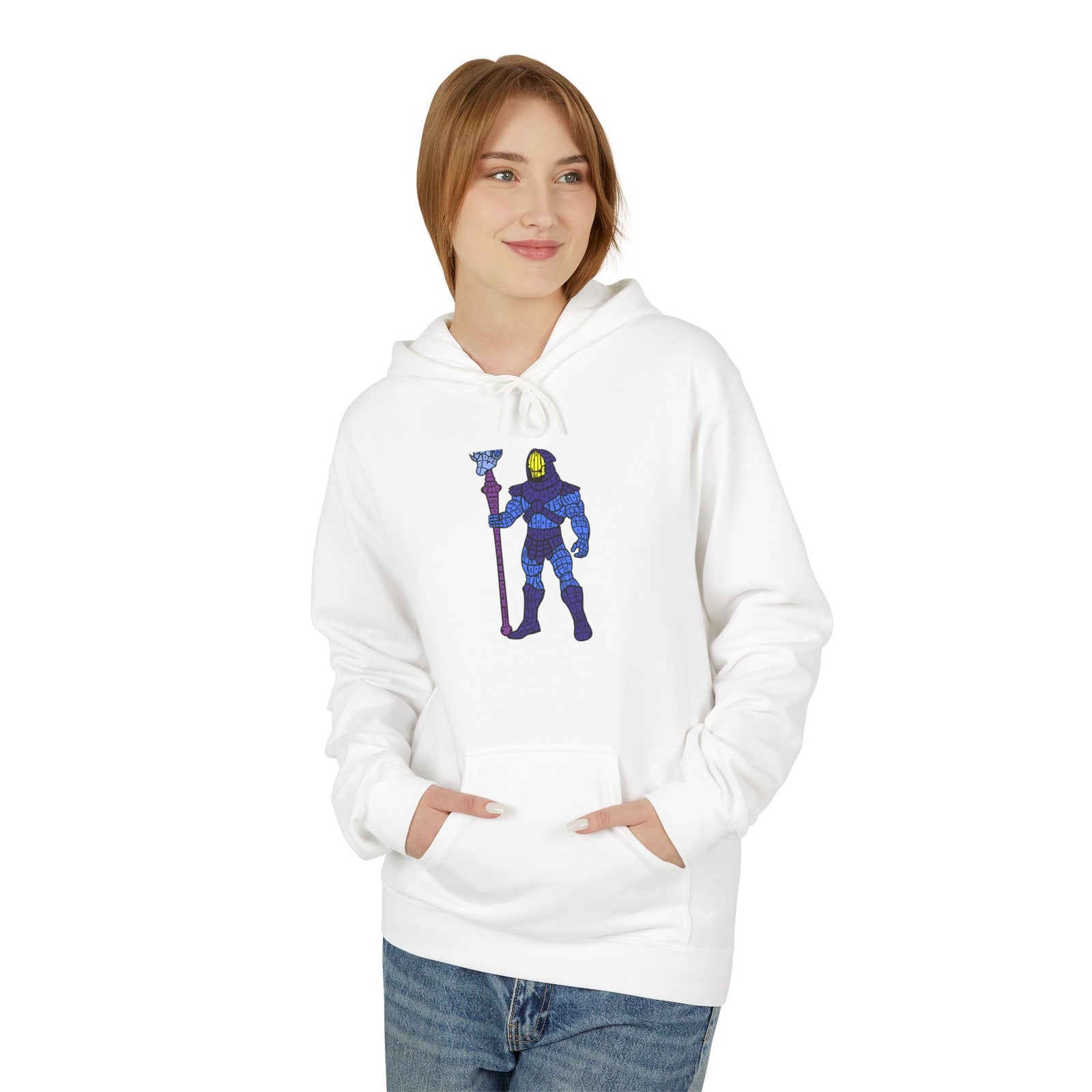 Skeleton Hoodie - Heroic Vintage Character Design