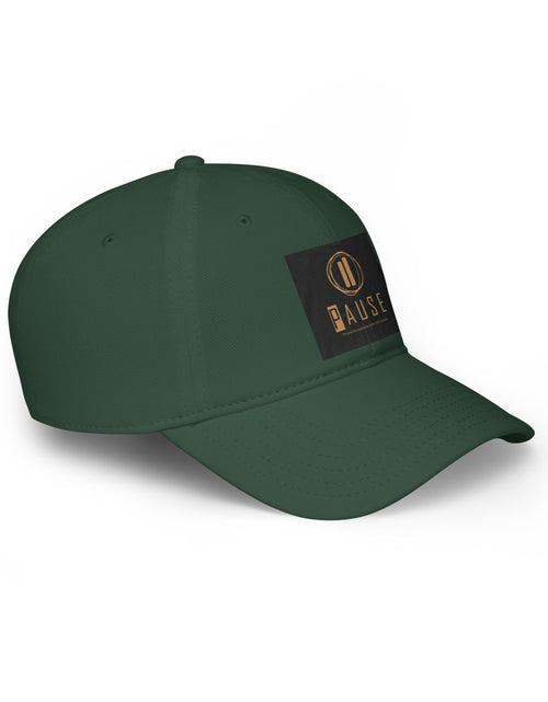 Load image into Gallery viewer, Pause Low Profile Baseball Cap, Relaxed Fit Hat, Casual Headwear, Gift for Him or Her, Everyday Cap, Adjustable Dad Hat
