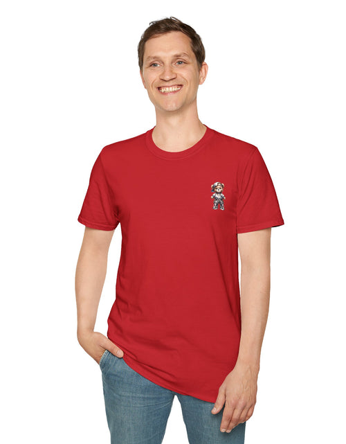 Load image into Gallery viewer, Cute Bear with Sneakers Graphic T-Shirt — Casual Animal Tee
