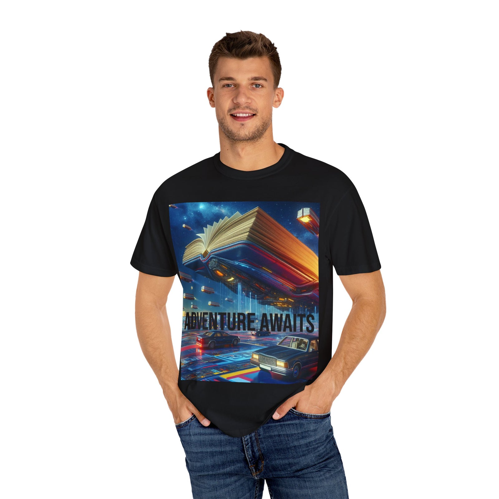 Adventure Awaits T-shirt for Book Lovers