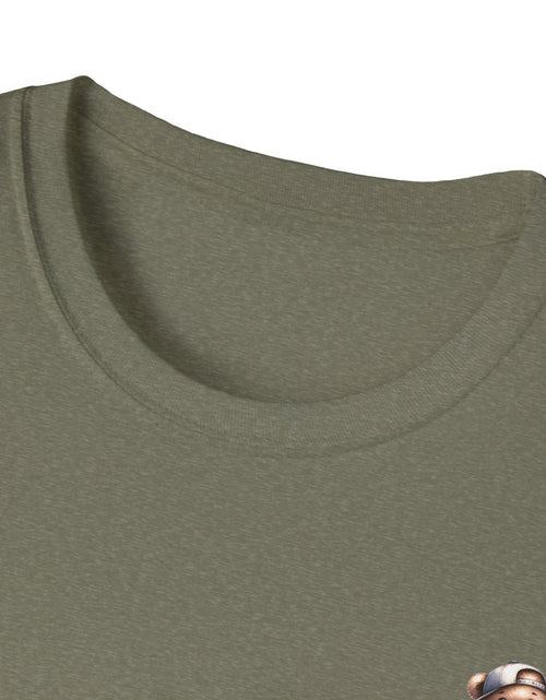 Load image into Gallery viewer, Cute Bear with Sneakers Graphic T-Shirt — Casual Animal Tee
