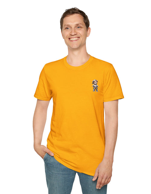 Load image into Gallery viewer, Cute Bear with Sneakers Graphic T-Shirt — Casual Animal Tee
