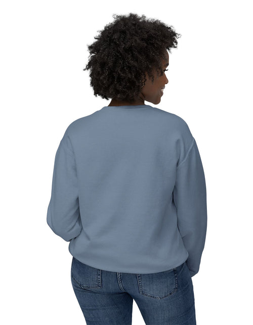 Load image into Gallery viewer, Knowledge Is Power Unisex Lightweight Crewneck Sweatshirt, Casual Wear, Gift for Students, Motivational Apparel, Educational Fashion
