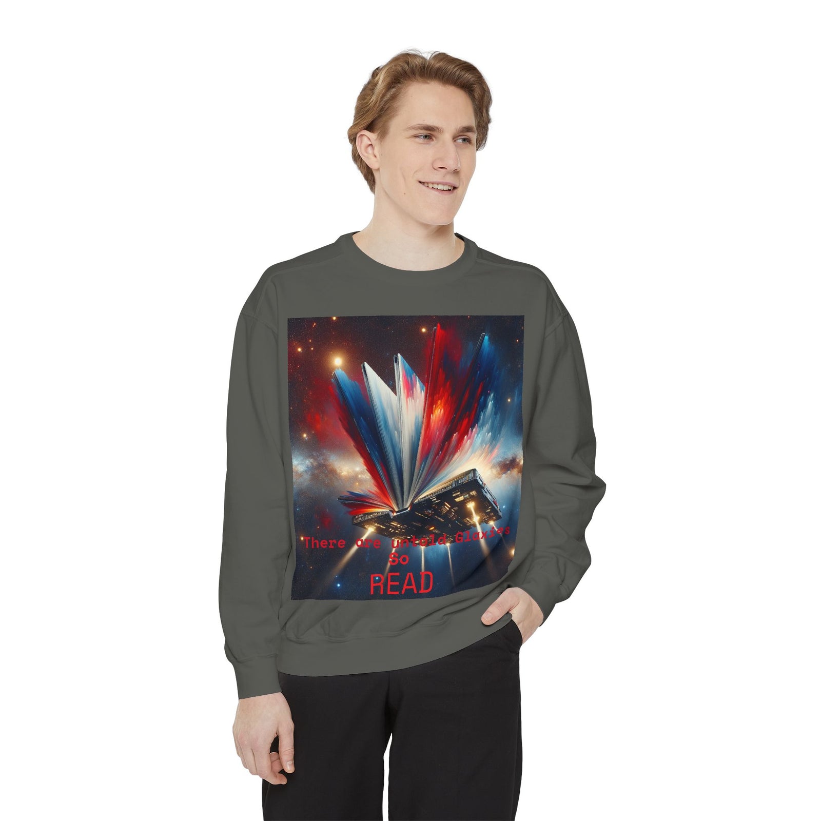 Books Lover Galaxy Sweatshirt