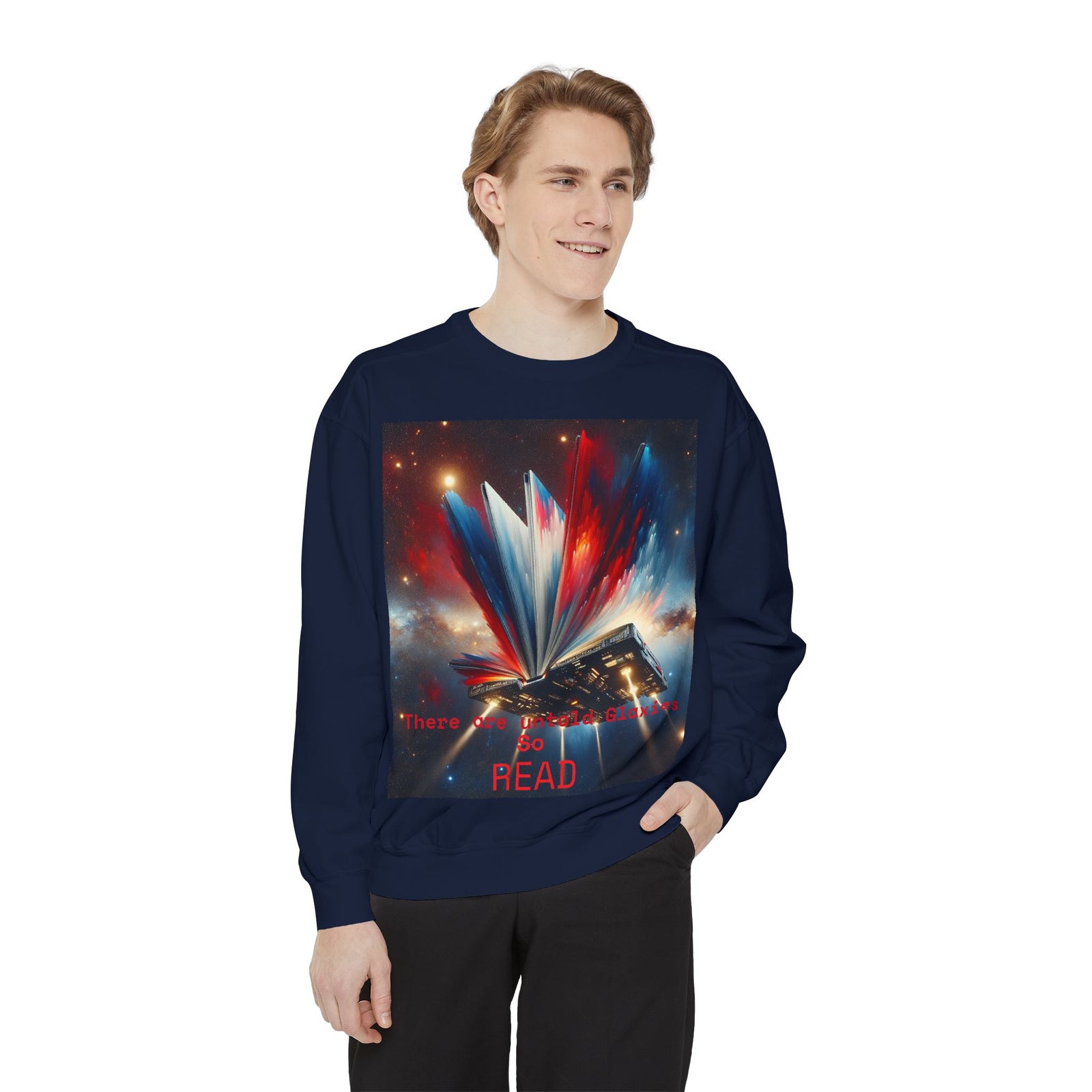 Books Lover Galaxy Sweatshirt