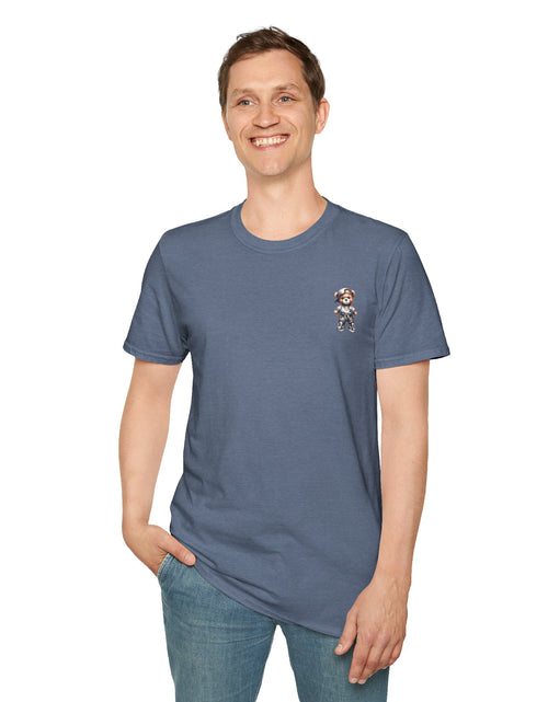 Load image into Gallery viewer, Cute Bear with Sneakers Graphic T-Shirt — Casual Animal Tee
