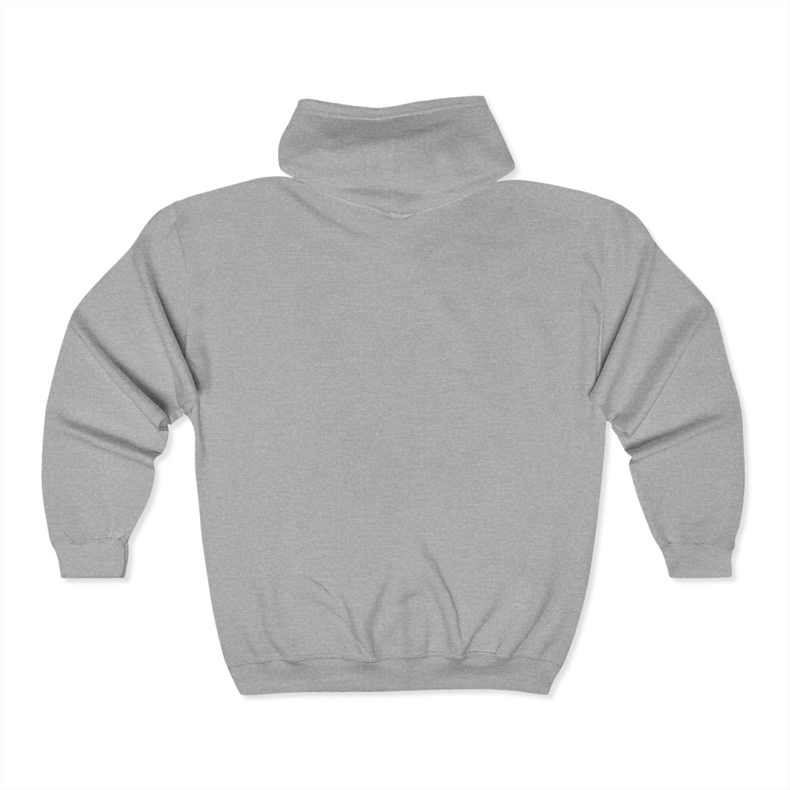 Unisex Full Zip Hooded Sweatshirt - Cozy, Stylish, Perfect for Any Occasion, Ideal Gift for Friends & Family, Relaxed Comfort Wear