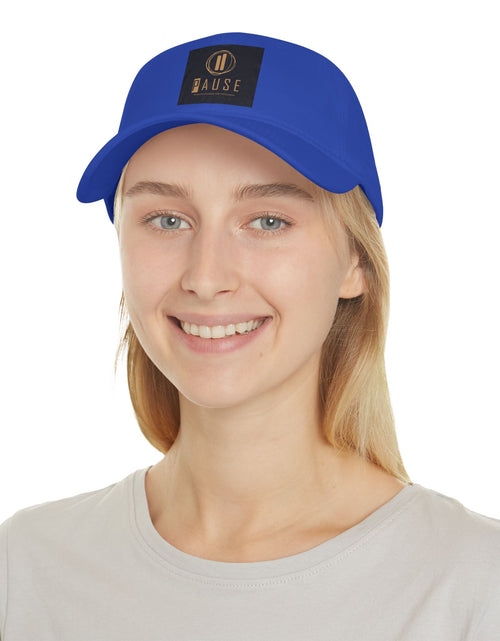 Load image into Gallery viewer, Pause Low Profile Baseball Cap, Relaxed Fit Hat, Casual Headwear, Gift for Him or Her, Everyday Cap, Adjustable Dad Hat

